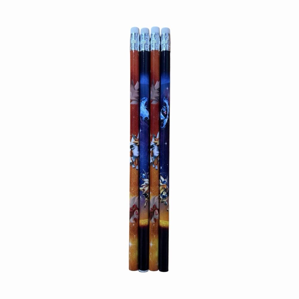 2018 Nintendo Pokemon Pencils Set Of 4 Pencils Unsharpened New